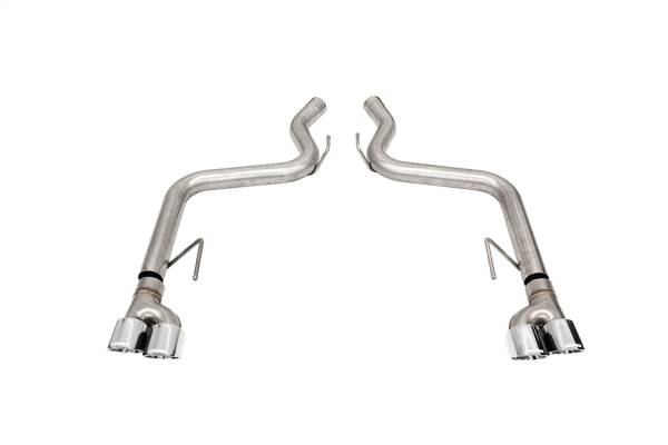 Corsa Performance - Corsa Performance 3.0in. Axle-Back Dual Rear Track Series Exhaust System with Twin 4.0in. Polished Pro-Series Tips 21087