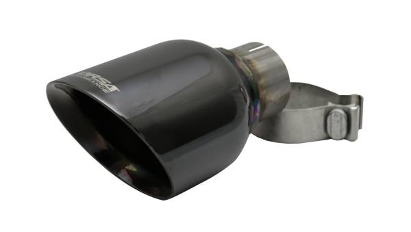 Corsa Performance - Corsa Performance Single 4.5in. Black PVD Pro-Series Universal Tip Kit (2.5in. Inlet-Clamp Included) TK007BLK