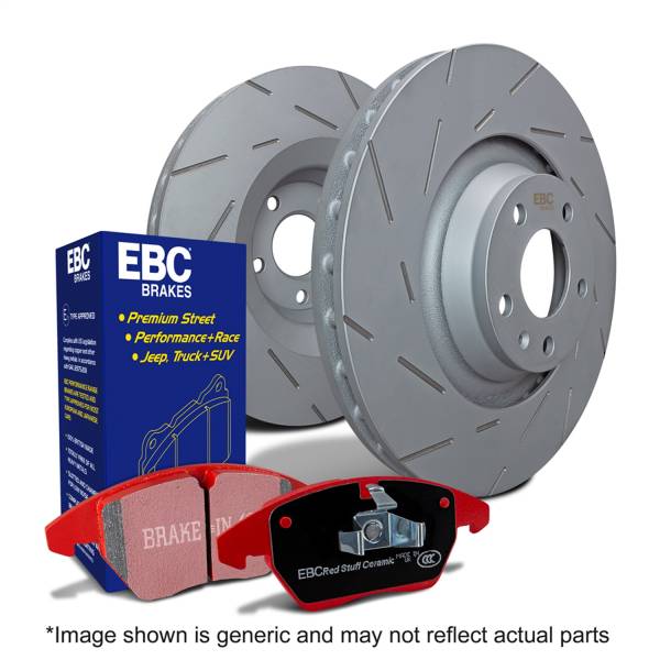 EBC Brakes - EBC Brakes S4 Kits Redstuff and USR Rotor S4KR1005