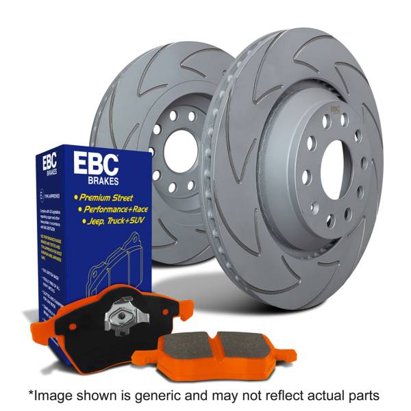 EBC Brakes - EBC Brakes S7 Kits Orangestuff and BSD Rotors S7KF1030