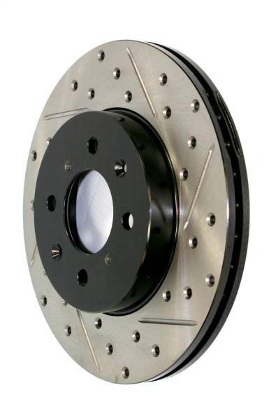 StopTech - StopTech Sport Drilled/Slotted Rotor Left 127.40043L