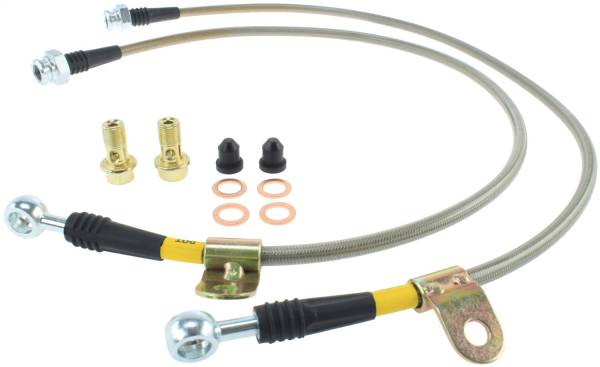 StopTech - StopTech Stainless Steel Brake Line Kit 950.42004