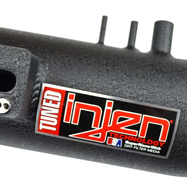 Injen - Injen Wrinkle Black PF Cold Air Intake System with Rotomolded Air Filter Housing PF2019WB