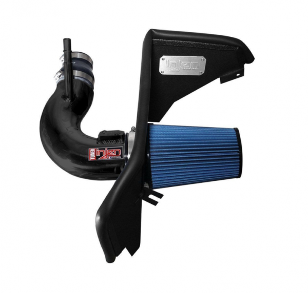 Injen - Injen 2016+ Chevy Camaro 2.0L Wrinkle Black Power-Flow Air Intake System - PF7017WB
