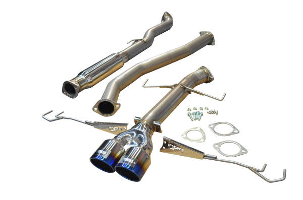 Injen - Injen 16-20 Honda Civic Hatchback 1.5T SS Cat-Back Exhaust w/ Titanium Tips - SES1500TT