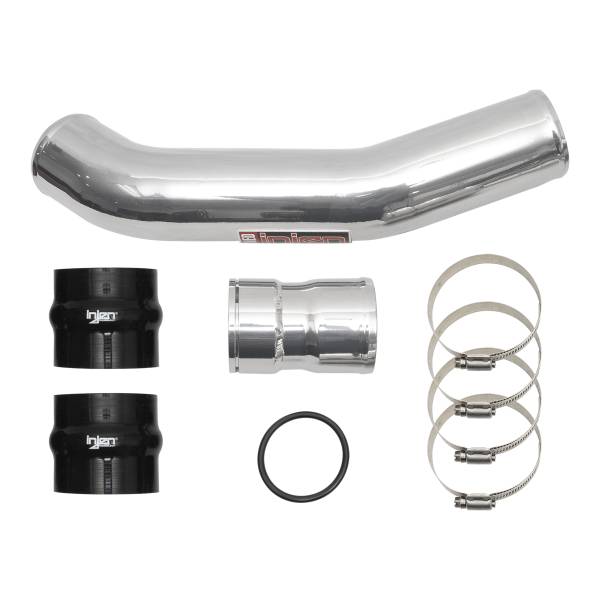 Injen - Injen 17-22 Ford F250/F/350/F-450/F-550 V8-6.7L Turbo Diesel Polished Intercooler Hot Side Piping - SES9004ICPH