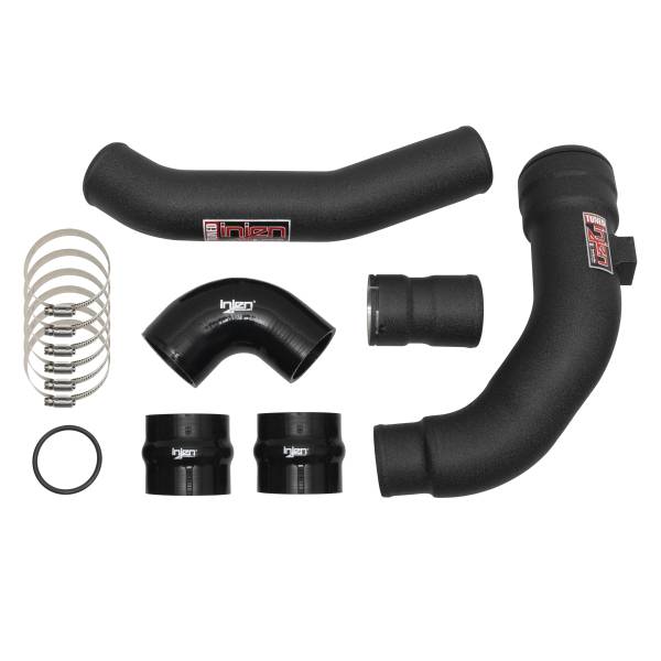 Injen - Injen Injen SES Wrinkle Black Intercooler Pipes SES9004ICPWB