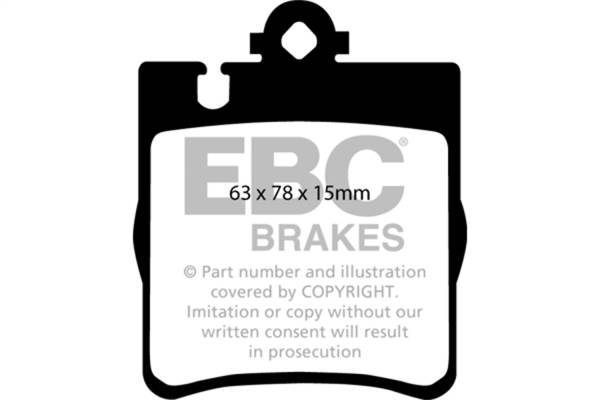 EBC Brakes - EBC Brakes Yellowstuff Street And Track Brake Pads