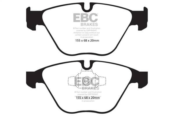 EBC Brakes - EBC Brakes Yellowstuff Street And Track Brake Pads