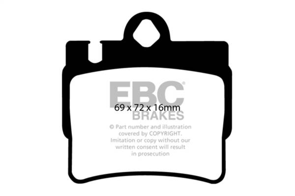 EBC Brakes - EBC Brakes Greenstuff 2000 Series Sport Brake Pads