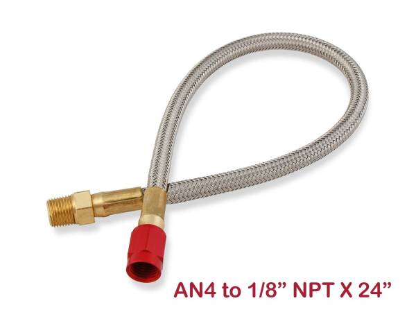 NOS/Nitrous Oxide System - NOS/Nitrous Oxide System Stainless Steel Braided Hose