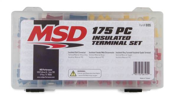 MSD - MSD MSD Insulated Terminal Connector Kit - 8195