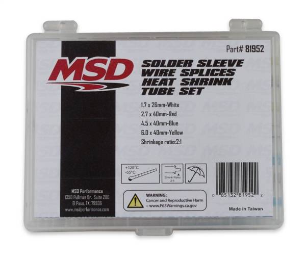 MSD - MSD MSD Solder Sleeve Wire Splice Kit - 81952
