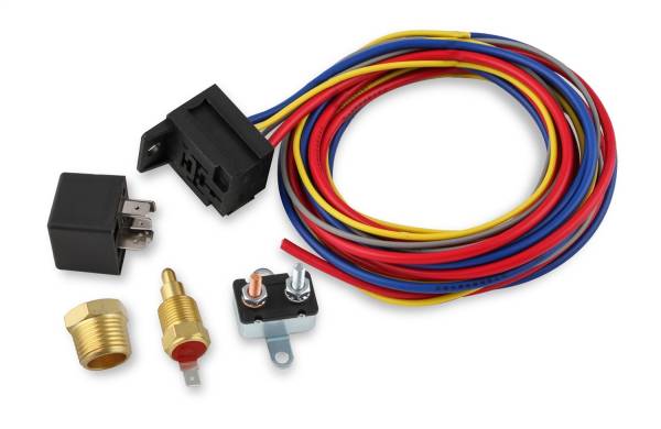 MSD - MSD Electric Fan Harness And Relay Kit - 89615