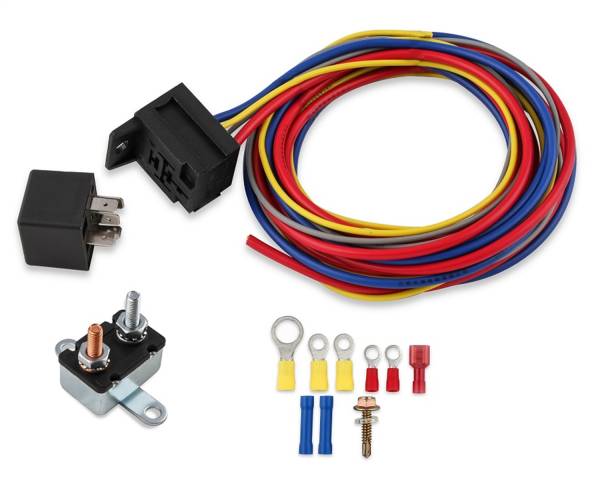MSD - MSD Electric Fan Harness And Relay Kit - 89617