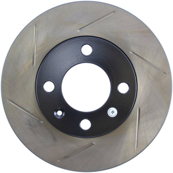 StopTech - StopTech Sport Slotted Brake Rotor; Front Right