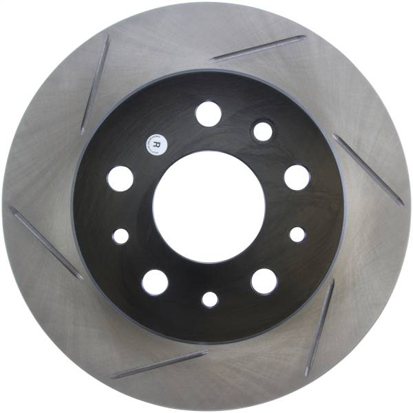 StopTech - StopTech Sport Slotted Brake Rotor; Rear Left