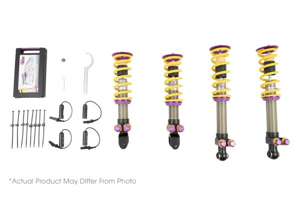KW - KW 4 Way Adjustable coilovers with low & high-speed compression & rebound control 30911007
