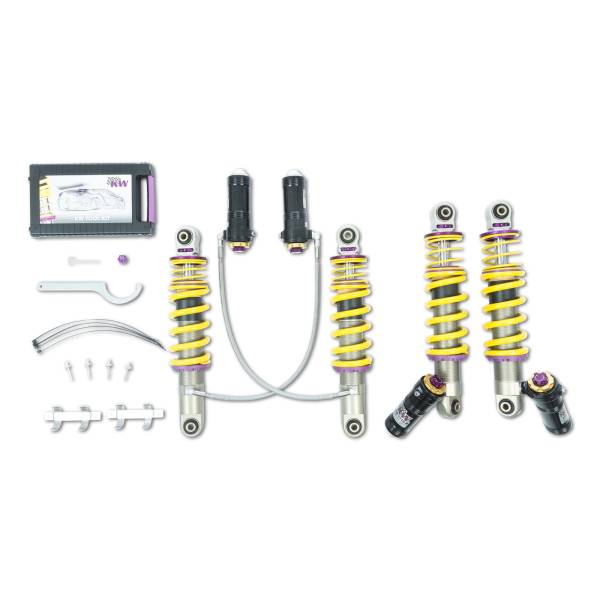 KW - KW Adjustable Coilovers with Rebound and Low & High-speed Compression adjustability 3A711004