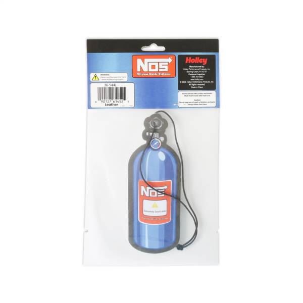 NOS - NOS/Nitrous Oxide System Paper NOS Air Freshener Leather - 36-544L