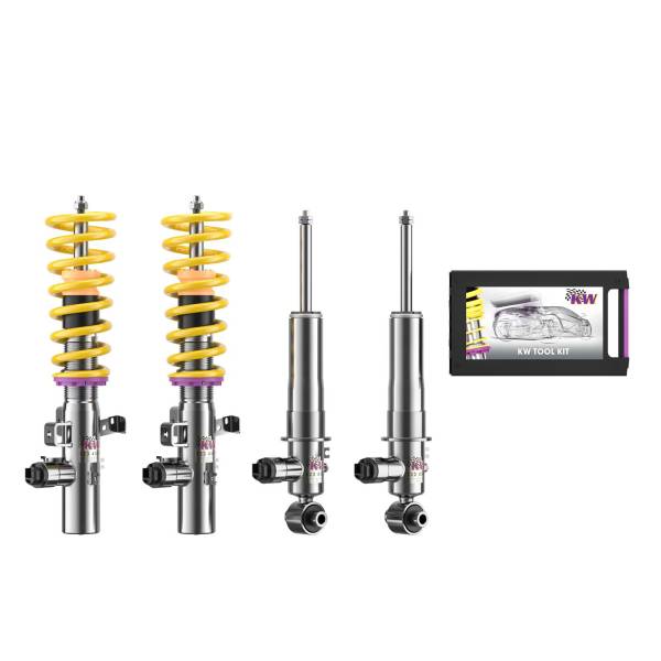 KW - KW Plug & Play Height Adjustable Coilovers with electronic damping control - 39020054
