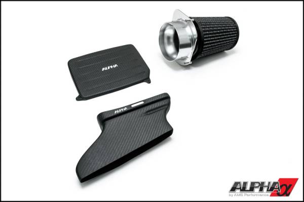 AMS - AMS Performance 14-18 Mercedes-Benz CLA 45 AMG 2.0T Alpha Intake System w/Carbon Fiber Duct & Lid - ALP.19.08.0004-1