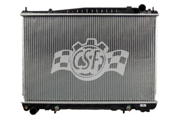 CSF - CSF 03-04 Infiniti M45 4.5L OEM Plastic Radiator - 3395