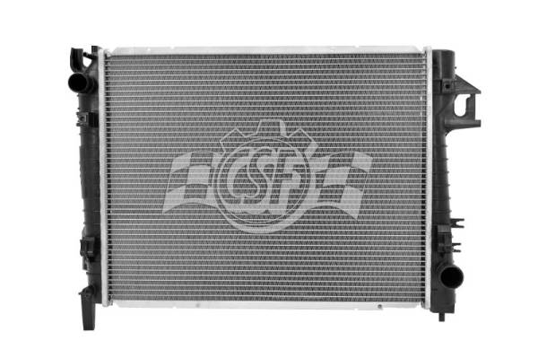 CSF - CSF 02-03 Dodge Ram 1500 3.7L OEM Plastic Radiator - 3719