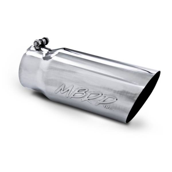 MBRP - MBRP Universal Tip 5 O.D. Angled Single Walled 4 inlet 12 length - T5052