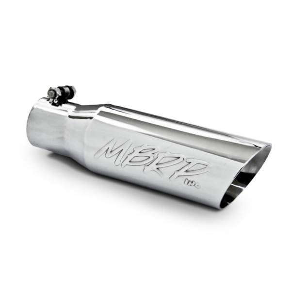 MBRP - MBRP Universal Tip 3in O.D. Dual Wall Angled 2 inlet 12 length - T5106
