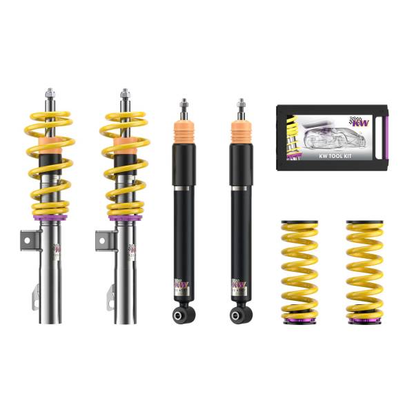 KW - KW Height adjustable stainless steel coilover System with pre-configured damping - 10282034