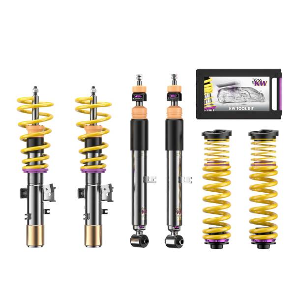 KW - KW Height Adjustable Coilovers with Independent Compression and Rebound Technology - 352200DU