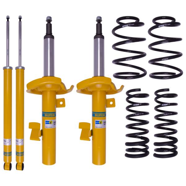 Bilstein - Bilstein B12 2006 Volvo S40 T5 FWD Front and Rear Suspension Kit - 46-182289