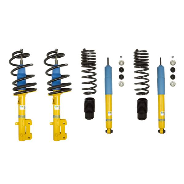Bilstein - Bilstein B12 (Pro-Kit) 07-11 Ford Mustang Shelby GT500/KR V8 5.4L Front & Rear Suspension Kit - 46-207364