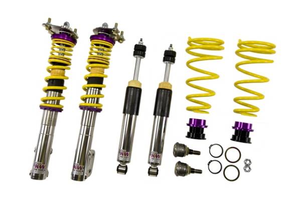KW - KW Coilover Kit V1 Ford Mustang incl. GT and Cobra; front and rear coilovers - 10230032