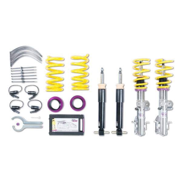 KW - KW Coilover Kit V1 2018+ Ford Mustang w/ Electronic Dampers w/ ESC Modules - 10230081