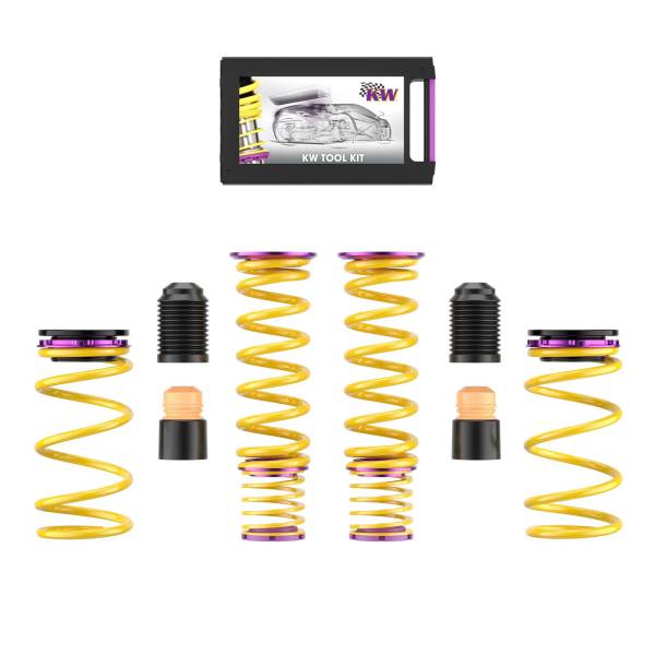 KW - KW 2020+ Chevrolet Corvette C8 (w/ Electronic Dampers & OE Noselift) Height Adjustable Spring Kit - 25361034