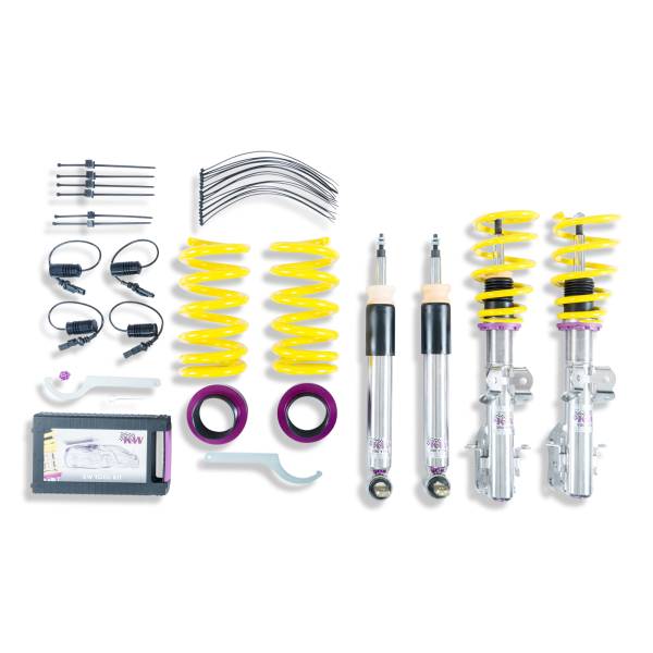 KW - KW Coilover Kit V3 2018+ Ford Mustang w/ Electronic Dampening - 35230081
