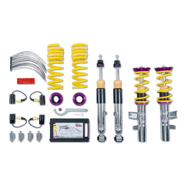 KW - KW Coilover Kit V3 2018+ Kia Stinger AWD w/ Electronic Dampers - 35268006