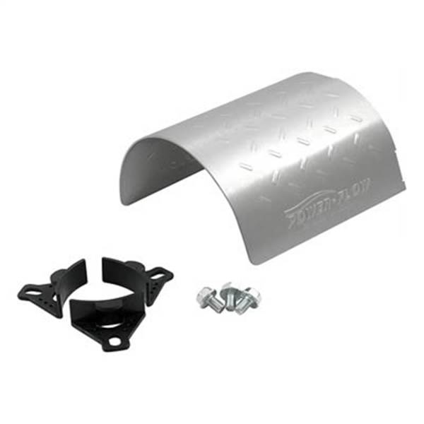 Injen - Injen Power-Flow Diamond Plate Heat Shield w/ clear coat Fits 3.00 3.50 Polished - HS3600P