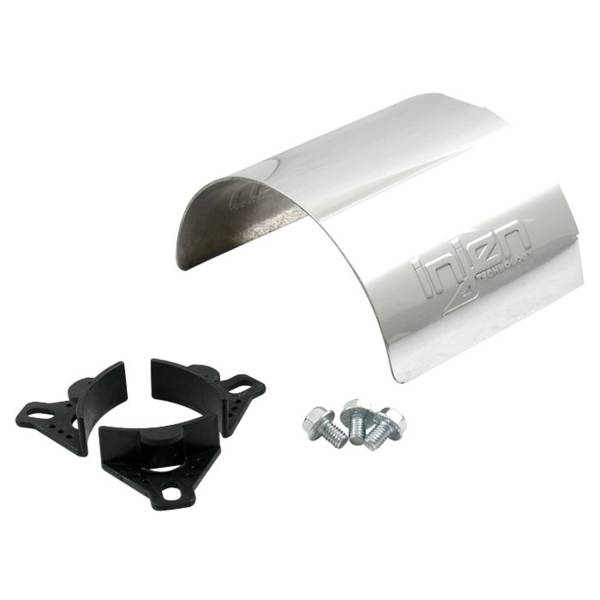 Injen - Injen Aluminum Air Filter Heat Shield Universal Fits 2.50 2.75 3.00 Polished - HS5000P