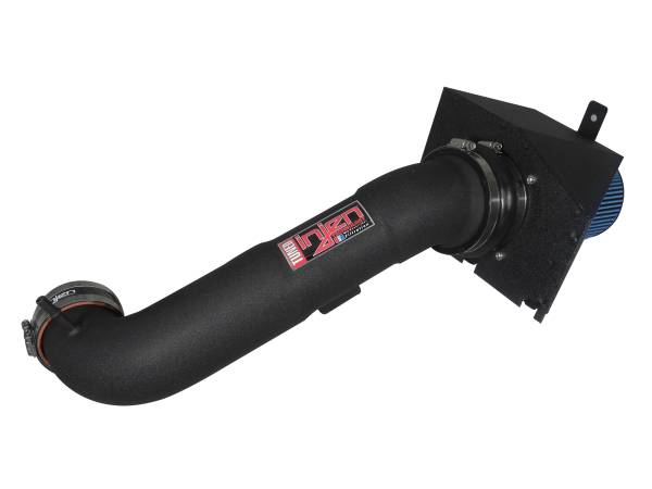 Injen - Injen 09-10 Ford F-150 3 valve V8 4.6L Wrinkle Black Power-Flow Air Intake System - PF9028WB