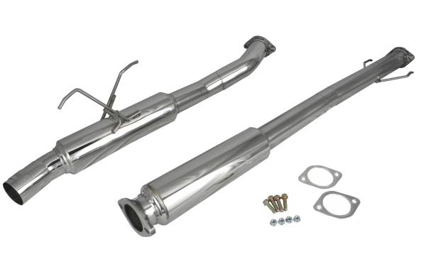 Injen - Injen 11-17 Nissan Juke (incl Nismo) 3 Polished Stainless Steel Full Catback Exhaust - SES1900P