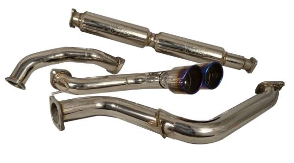 Injen - Injen 13--19 Ford Focus ST 2.0L (t) 3.00in Cat-Back Stainless Steel Exhaust System w/Titanium Tip - SES9001TT