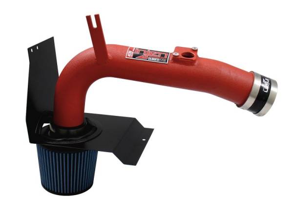 Injen - Injen 2014 Subaru Impreza WRX/STi 2.5L 4 Cyl.(Turbo) Wrinkle Red Cold Air Intake w/ Heat Shield - SP1205WR