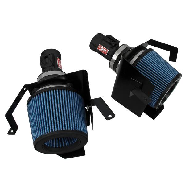 Injen - Injen 07-08 G35 4Dr 3.5L/08-13 G37/G37 IPL 2Dr 3.7L/09-13 G37 4Dr 3.7L V6 Black Short Ram Intake - SP1998BLK
