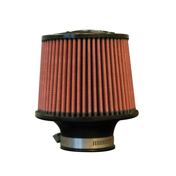 Injen - Injen High Performance Air Filter - 2.50 Black Filter 6 Base / 5 Tall / 5 Top - X-1012-BR