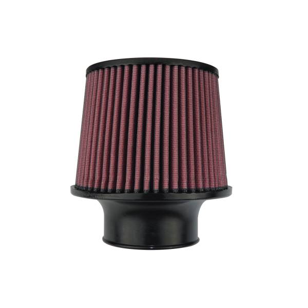 Injen - Injen High Performance Air Filter - 3.00 Black Filter 6 Base / 5 Tall / 5 Top - X-1014-BR
