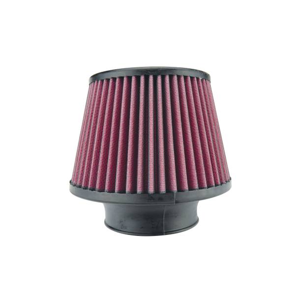 Injen - Injen High Performance Air Filter - 3.50 Black Filter 6 Base / 5 Tall / 5 Top - X-1015-BR