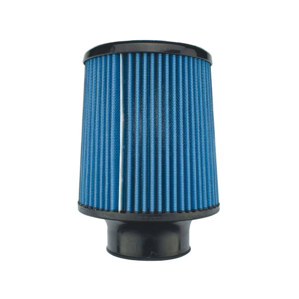 Injen - Injen SuperNano Web Dry Air Filter - 3.00 Filter / 6in Base / 6.3in Tall / 5.350in Top - X-1103-BB